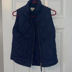 J. Crew Navy vest